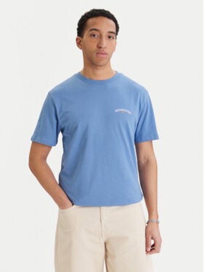 Quiksilver T-Shirt EQYZT08307 Niebieski Regular Fit