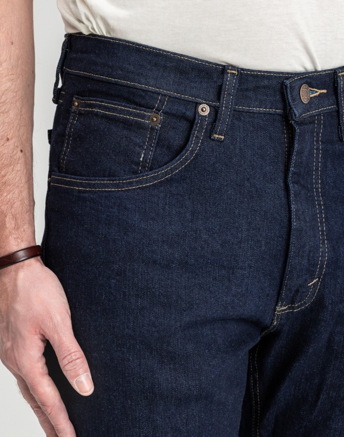 Męskie Spodnie Jeansowe Wrangler Regular Fit Rinse 112352894