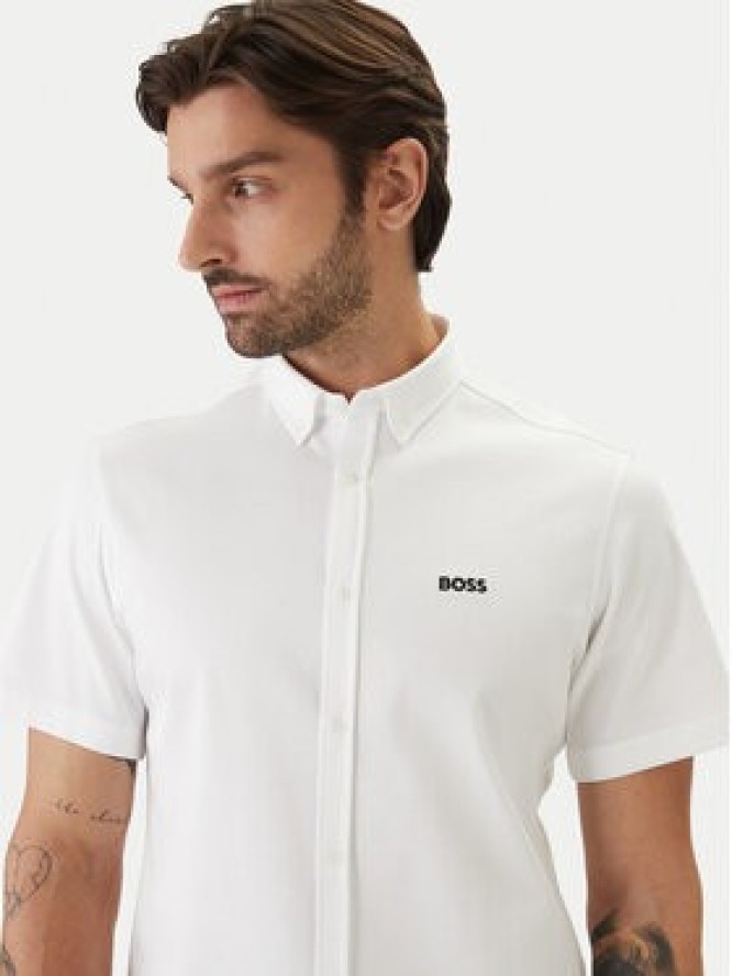 BOSS Koszula ST Motion 50555951 Biały Regular Fit