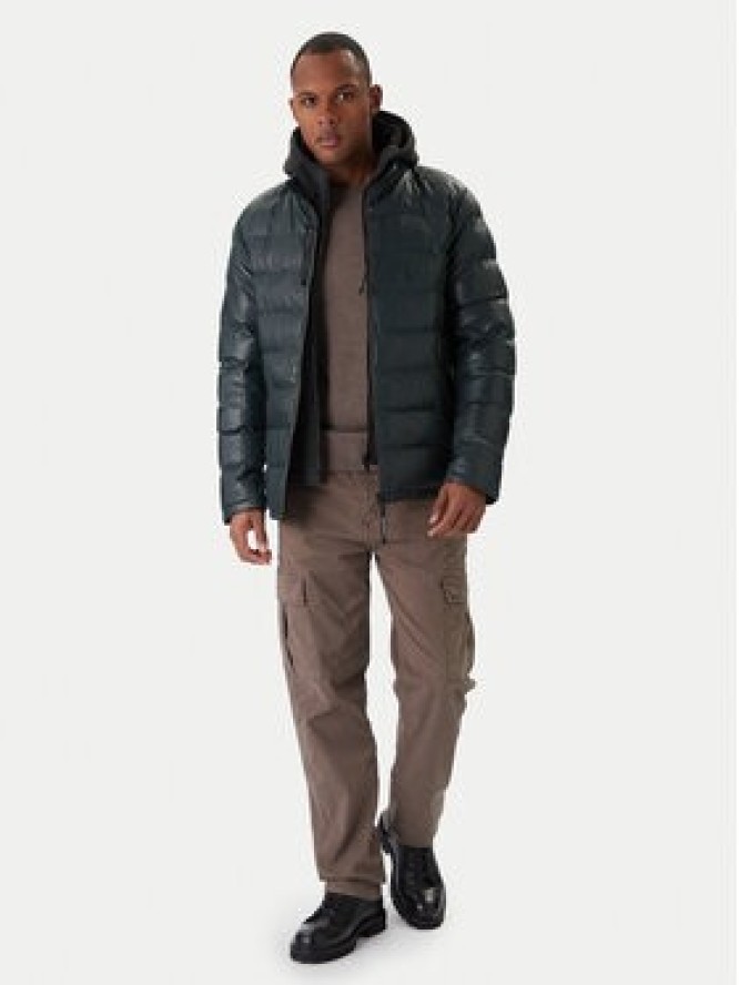 Milestone Kurtka skórzana Ms Article 531019 21360 Szary Regular Fit