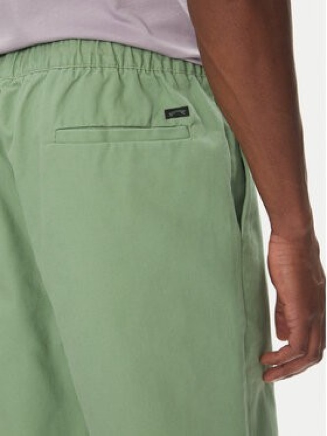Billabong Szorty materiałowe Larry Twill EBYWS00114 Zielony Regular Fit