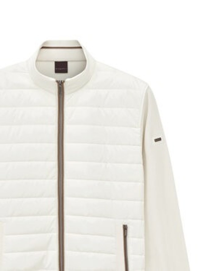 Bugatti Kurtka przejściowa 8700-15121E Écru Regular Fit