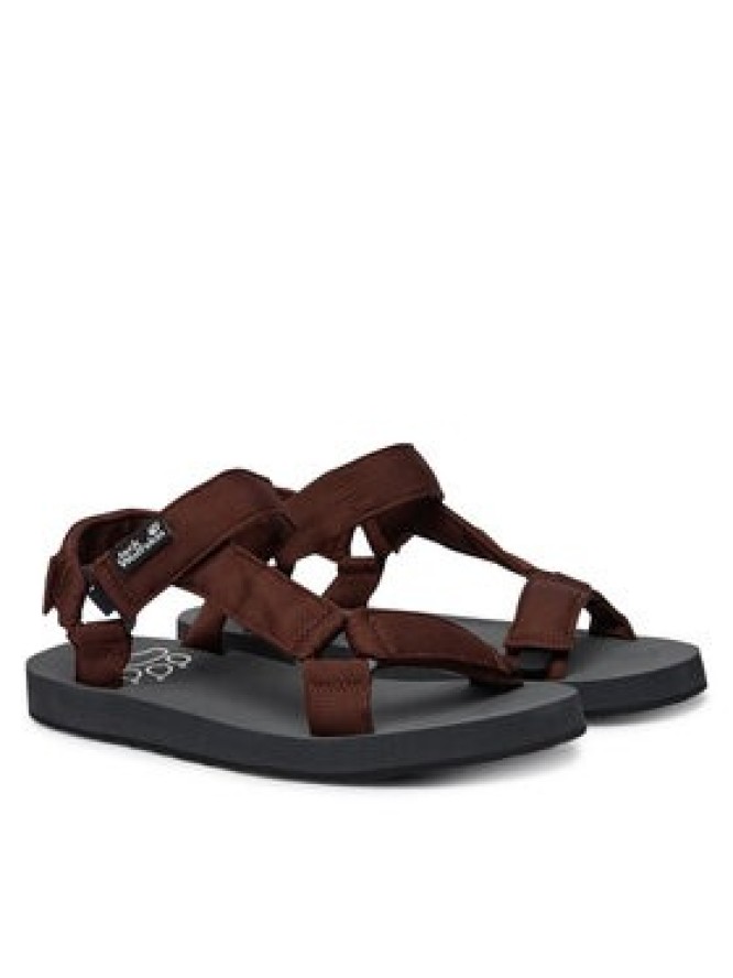 Jack Wolfskin Sandały Taiga A65621 Brązowy ciemny