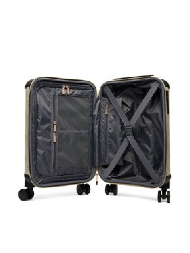 Guess Walizka kabinowa TWOB86 88983 Beżowy jasny