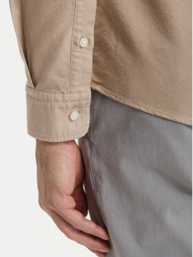 BOSS Koszula H-Roan 50555920 Beżowy Slim Fit