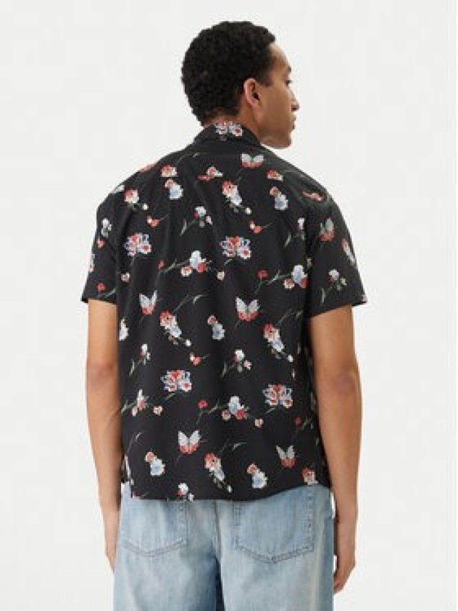 RVCA Koszula Morning Glory AVYWT00490 Czarny Regular Fit