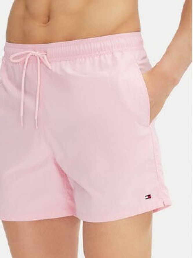 Tommy Hilfiger Szorty kąpielowe UM0UM03477 Różowy Regular Fit