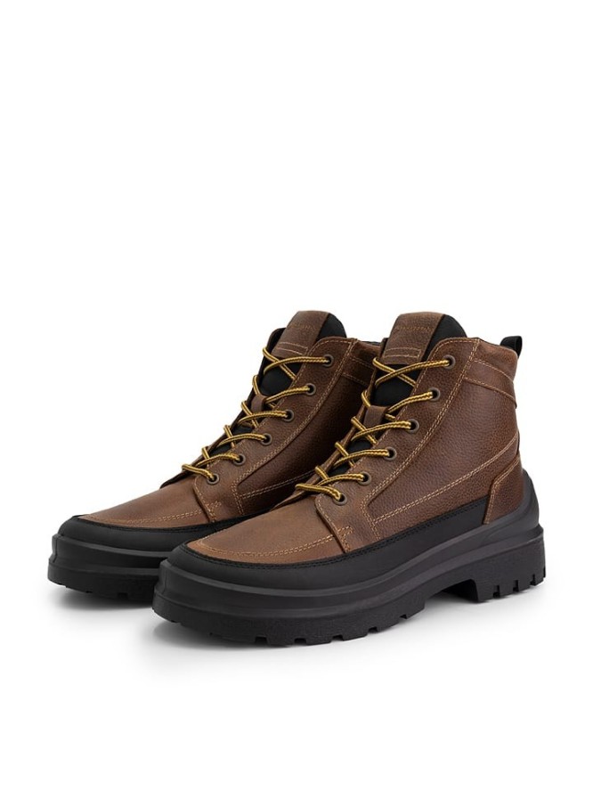 TRAVELIN' Skórzane botki "Canmore" w kolorze jasnobrązowym rozmiar: 44