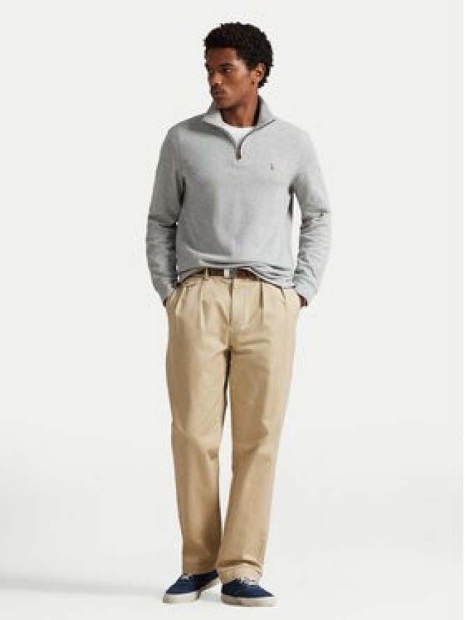 Polo Ralph Lauren Sweter 710P07411003 Szary Regular Fit