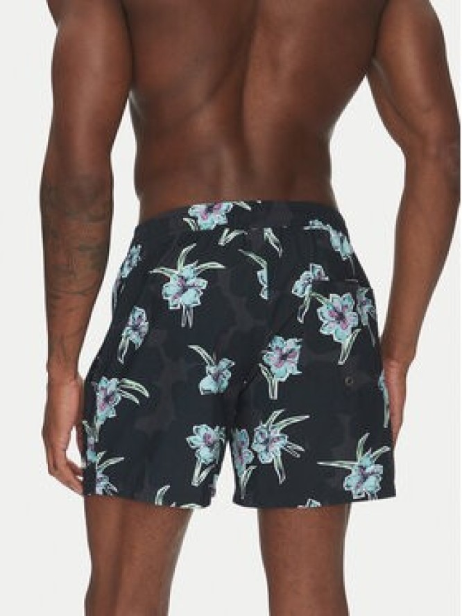 Quiksilver Szorty kąpielowe Everyday Straight Volley 15 EQYJV04121 Czarny Regular Fit