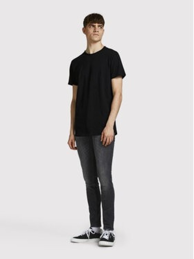 Jack & Jones T-Shirt Basher 12182498 Czarny Regular Fit
