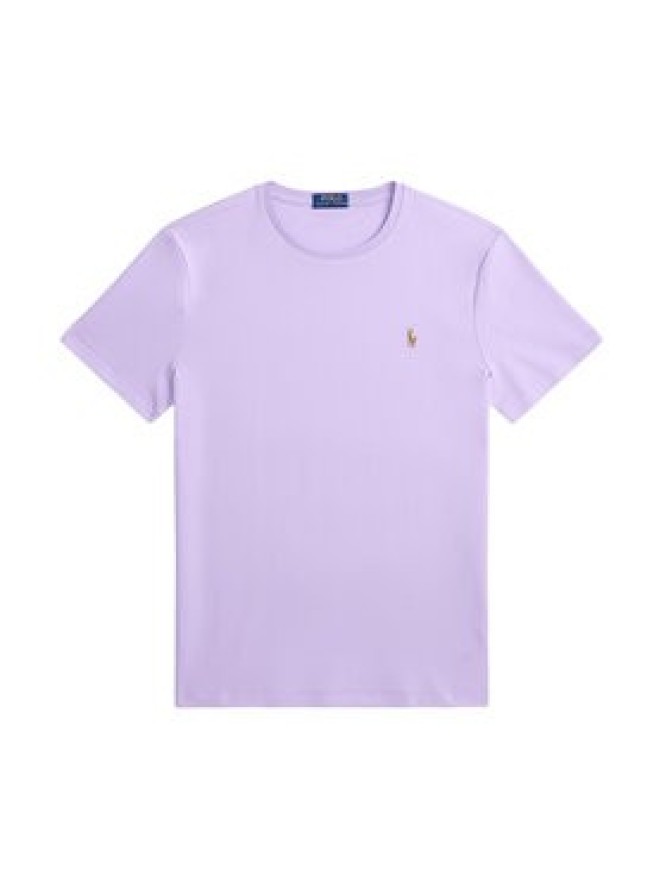 Polo Ralph Lauren T-Shirt 710740727507 Fioletowy jasny Regular Fit