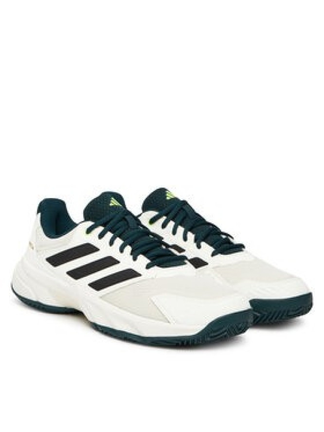 adidas Buty do tenisa CourtJam Control 3 Clay JH5137 Biały