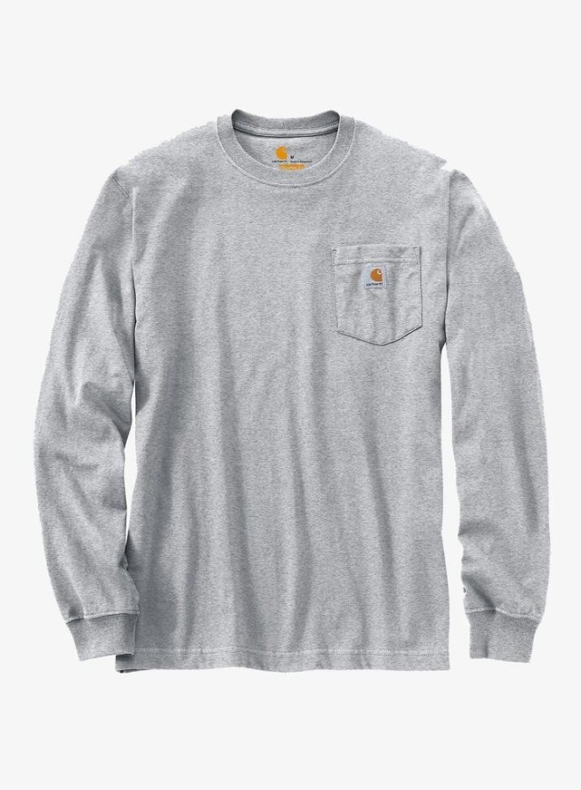 Koszulka męska z długim rękawem Carhartt Pocket T-Shirt