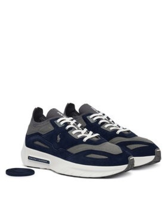 Polo Ralph Lauren Sneakersy Boerum 809P07534006 Granatowy