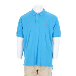 Second life - Polo Ralph Lauren męskie z krótkim rękawem turkusowe - Jak nowy