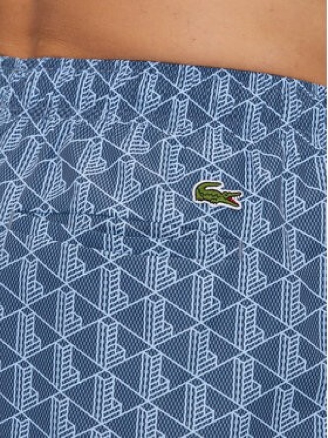Lacoste Szorty kąpielowe MH9086 Niebieski Regular Fit
