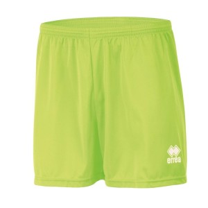 Krótkie Spodenki Errea New Skin Panta Verde Fluo Dorośli