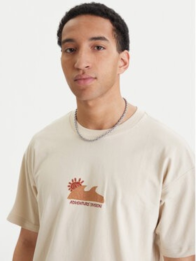 Billabong T-Shirt Shore Og EBYZT00496 Beżowy Regular Fit