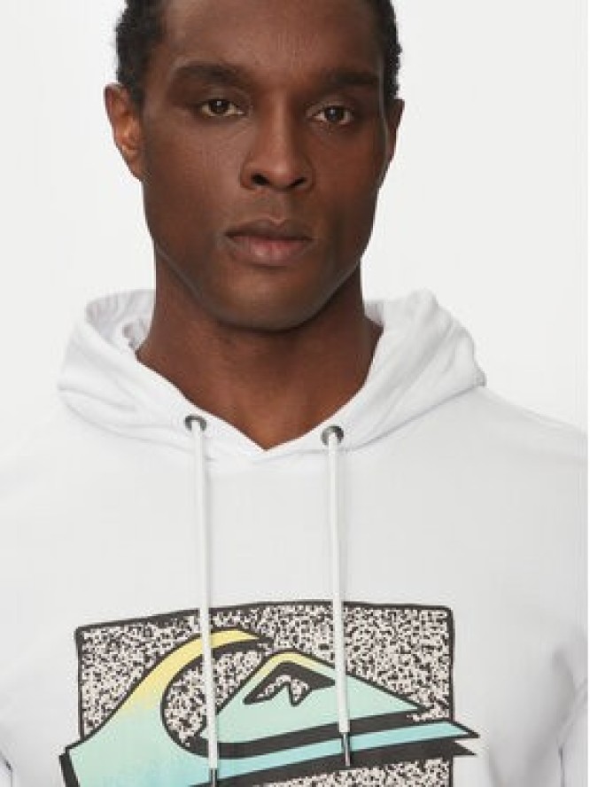 Quiksilver Bluza EQYFT05094 Biały Regular Fit