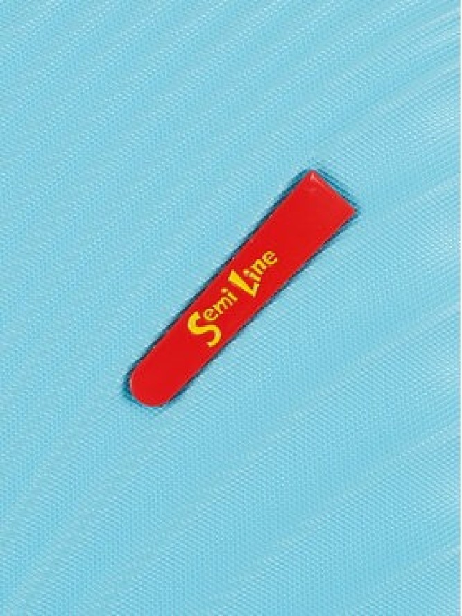 Semi Line Walizka średnia T5938-2 Niebieski