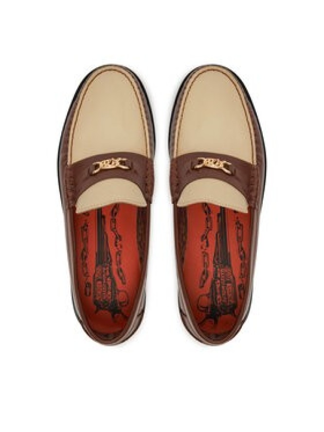 Naked Wolfe Mokasyny Riviera Brązowy