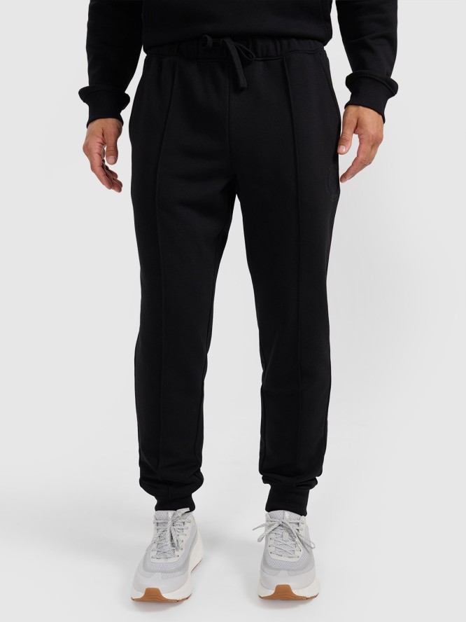 4F Spodnie dresowe joggery męskie - czarne XXL