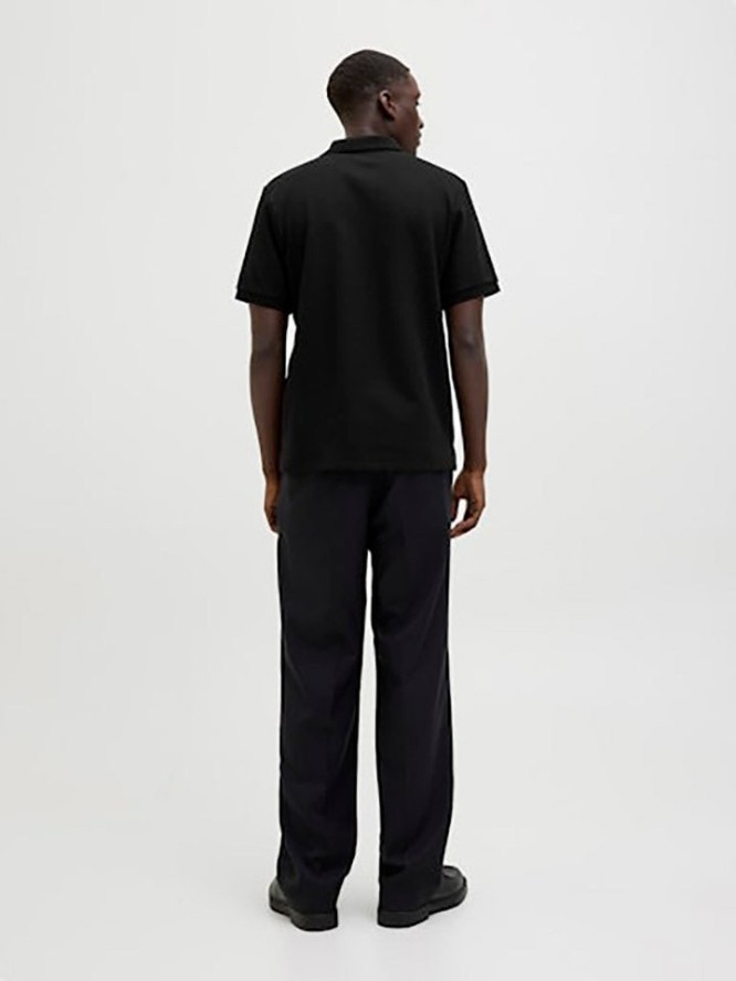 Jack & Jones Koszulka polo w kolorze czarnym rozmiar: L