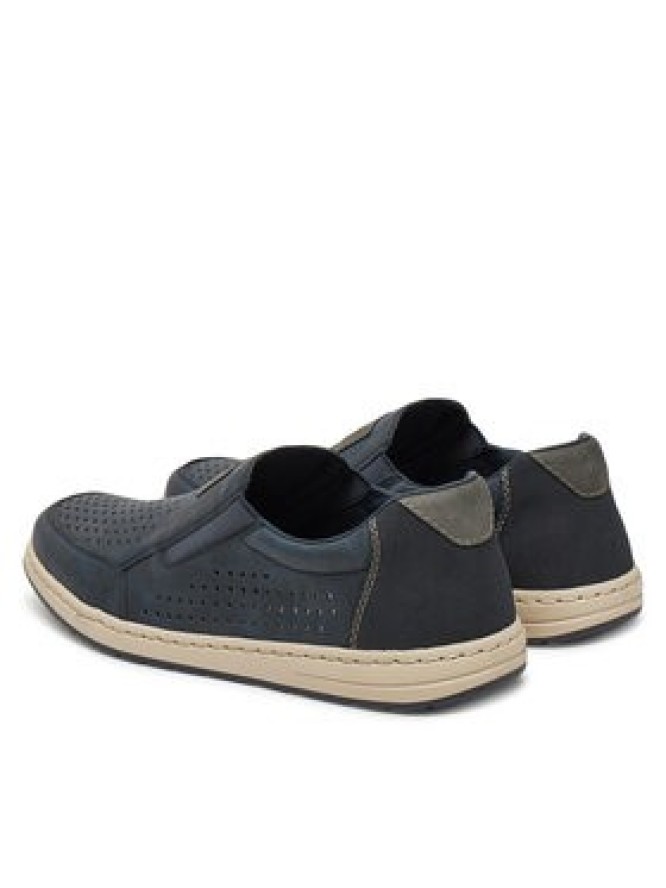 Rieker Półbuty 18267-15 Granatowy