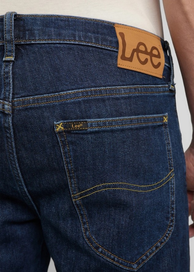 LEE MĘSKIE SPODNIE JEANSOWE LEE DAREN ZIP FLY DEEP DARK STONE 112144406