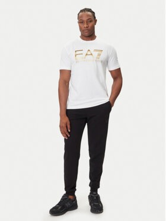 EA7 Emporio Armani T-Shirt 7M001189 AF17789 U0002 Biały Regular Fit