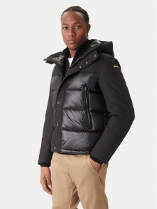 Blauer Kurtka puchowa Giubbini 25WBLUC03143 Czarny Regular Fit