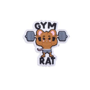 Naszywka na rzep Elitex Training Gym Rat PVC