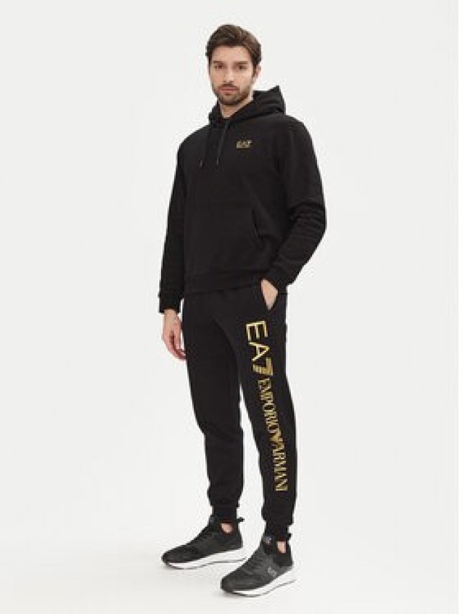 EA7 Emporio Armani Bluza 7M000570 AF10377 MC004 Czarny Regular Fit