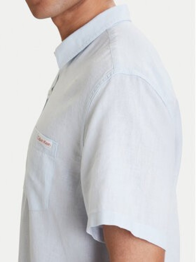 Calvin Klein Jeans Koszula LV04RF120G Błękitny Regular Fit