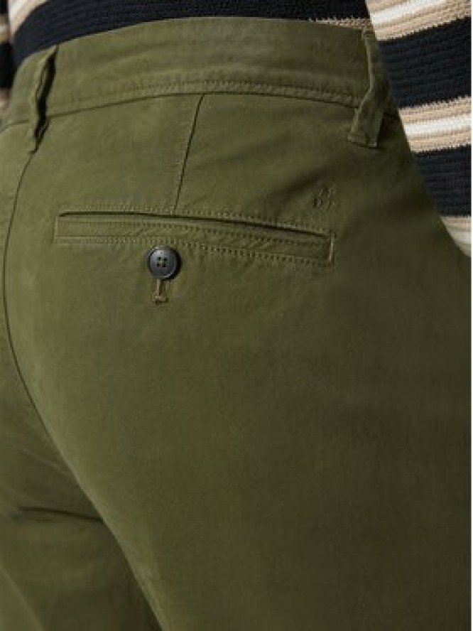 Marc O'Polo Chinosy 421 0029 10044 Zielony Shaped Fit