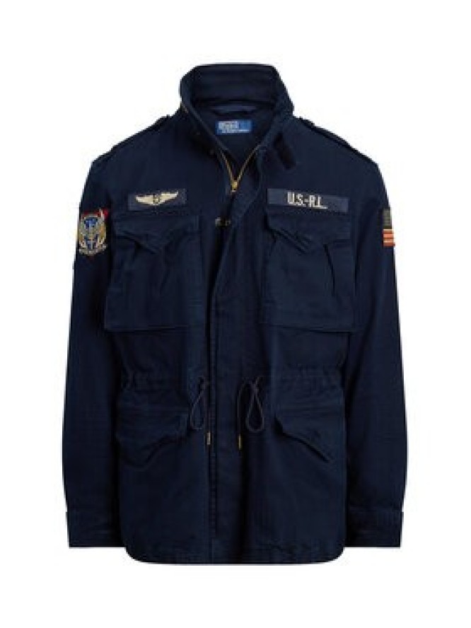 Polo Ralph Lauren Kurtka przejściowa 710968704001 Granatowy Regular Fit