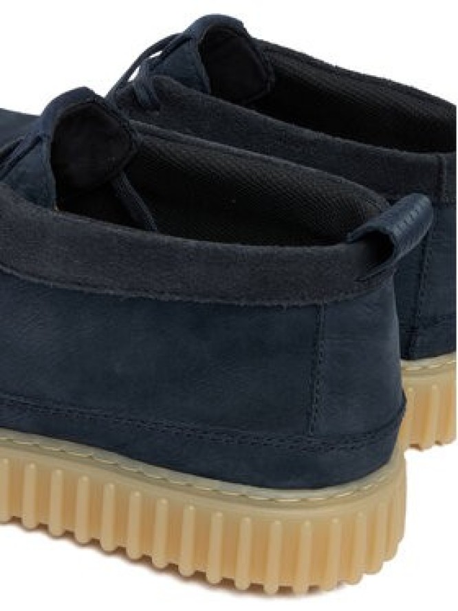 Clarks Trzewiki Torhill LaceHi 26183475 Granatowy