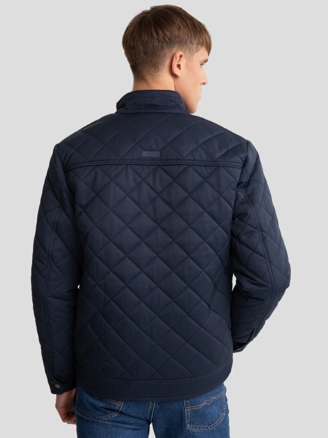 Kurtka męska pikowana granatowa Ezequiel 403