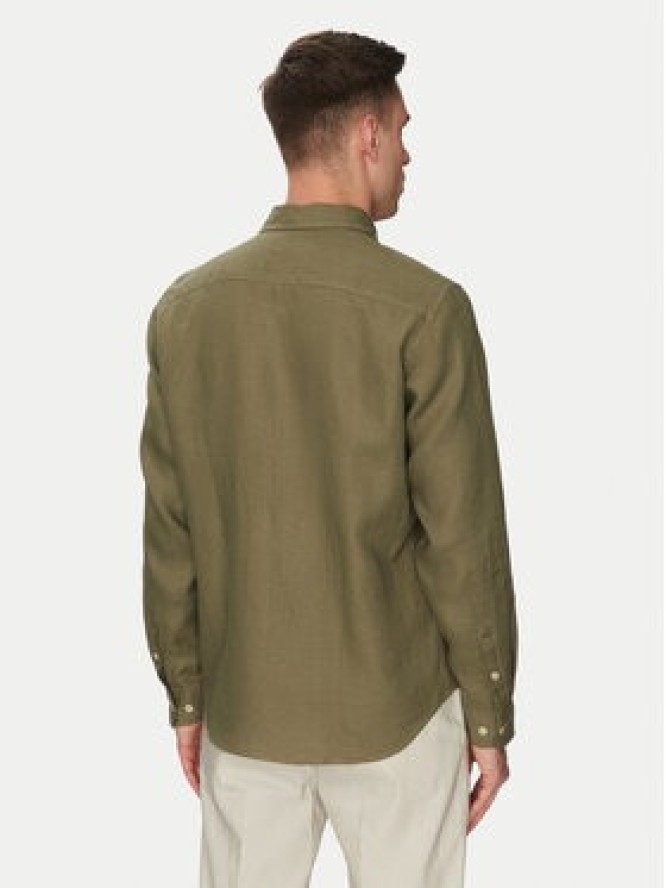 Marc O'Polo Koszula 523 7428 42318 Zielony Regular Fit