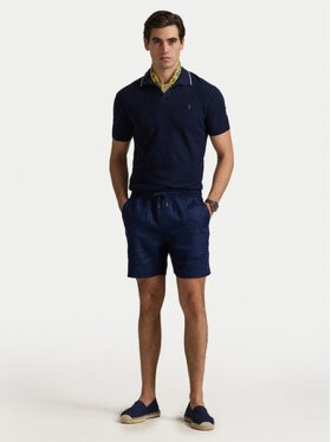 Polo Ralph Lauren Szorty materiałowe 710958586003 Granatowy Classic Fit