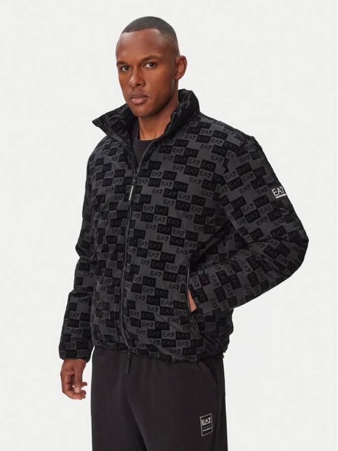 EA7 Emporio Armani Kurtka zimowa 7M002566 AF26406 U8085 Szary Regular Fit