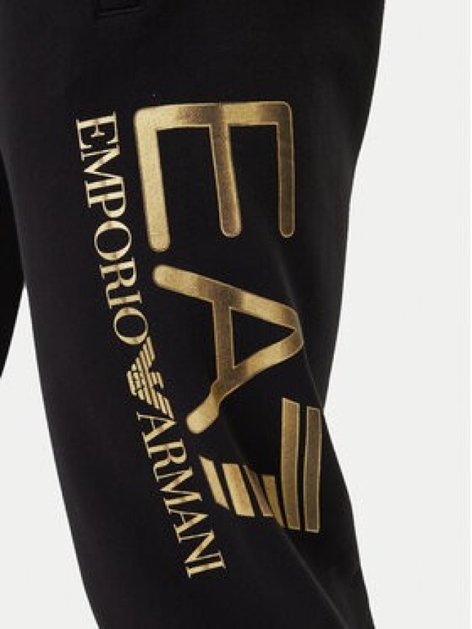 EA7 Emporio Armani Spodnie dresowe 7M001753 AF17787 UC001 Czarny Regular Fit