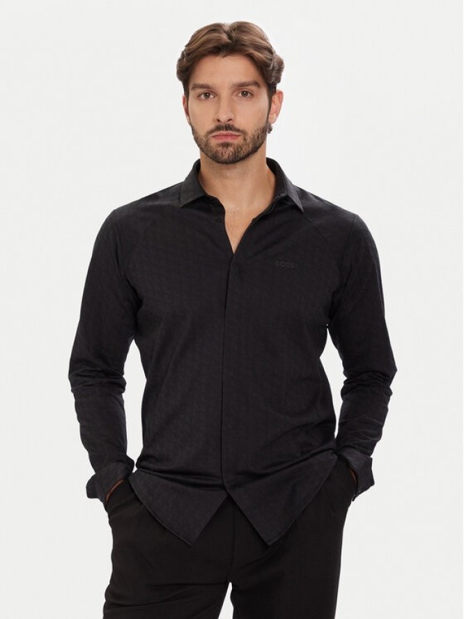 BOSS Koszula Excurse 50544843 Granatowy Regular Fit