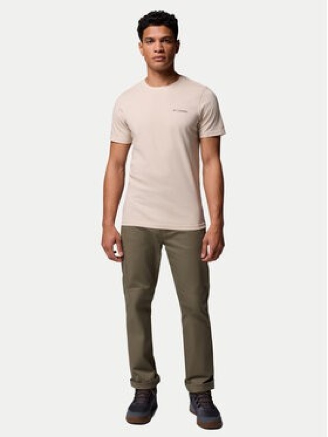 Columbia T-Shirt Rapid Ridge 1934824 Beżowy Regular Fit