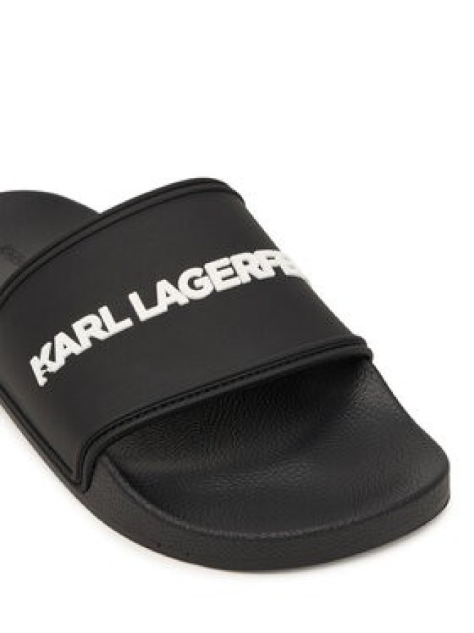 KARL LAGERFELD Klapki Kondo II KL70004C Czarny