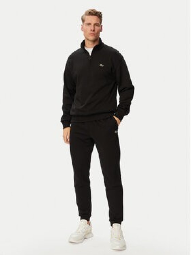 Lacoste Bluza SH8866 Czarny Regular Fit