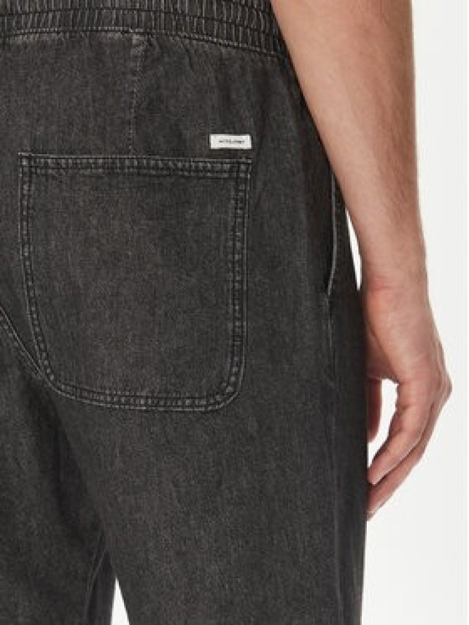 Jack & Jones Szorty jeansowe Tony 12270251 Czarny Relaxed Fit