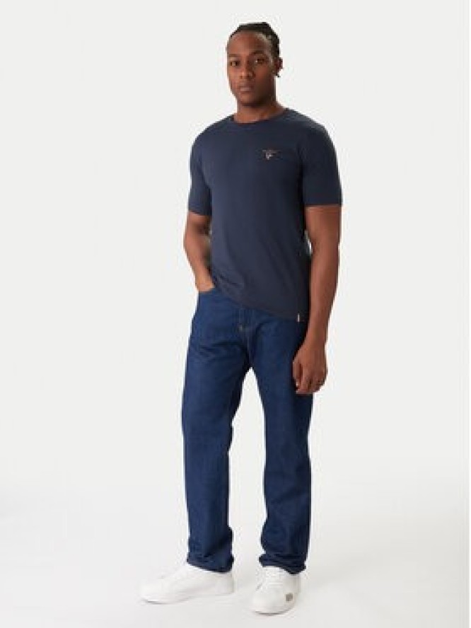 Aeronautica Militare Komplet t-shirtów AM1UTI001B Granatowy Regular Fit