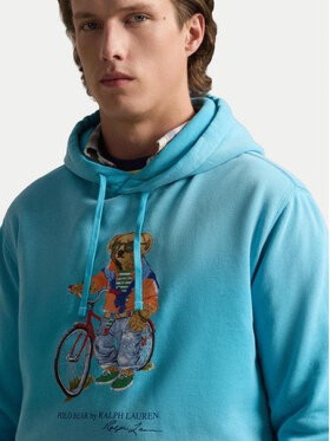 Polo Ralph Lauren Bluza 710B14624001 Niebieski Regular Fit